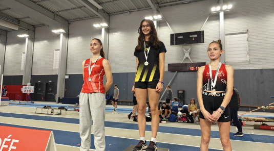 Une minime du NEC à la Hauteur