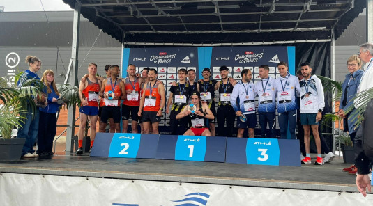Le NEC champion de France par équipe sur 10km